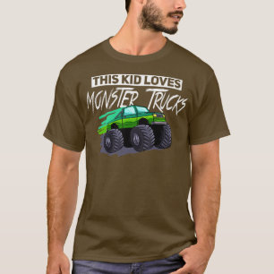 Camiseta Camión Monstruo Regalo Jam Boys 