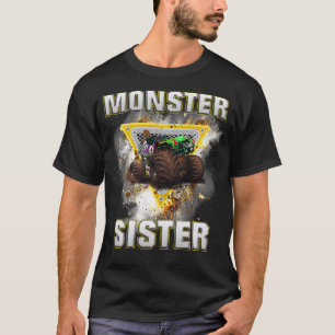 Camiseta Camión Monstruo Retro Vintage