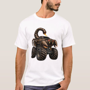Camiseta Camión Monstruo Todoterreno Estilo Escorpión