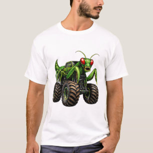 Camiseta Camión monstruo todoterreno estilo mantis religios