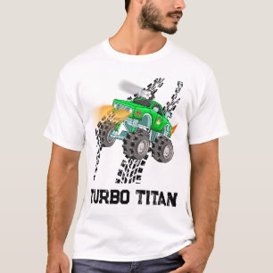 Camiseta Camión monstruo Turbo Titan