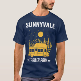 Camiseta Camión móvil Hogar Sunnyvale Trailer Park 2628