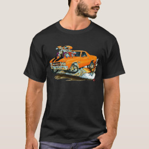 Camiseta Camión Naranja-Negro 1970 del EL Camino