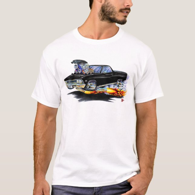 Camiseta Camión negro 1966 del EL Camino (Anverso)