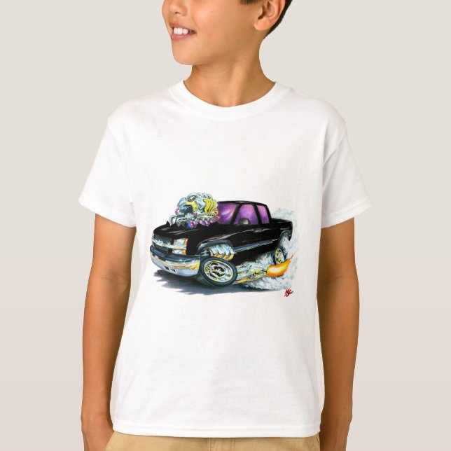 Camiseta Camión negro 2003-06 de Silverado (Anverso)