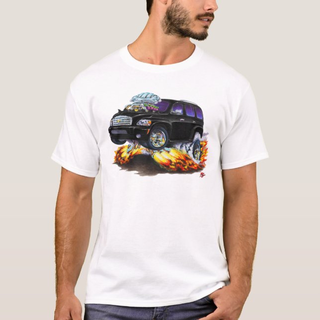 Camiseta Camión negro de Chevy HHR (Anverso)