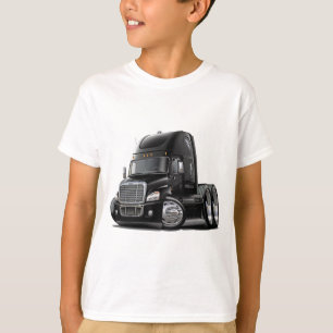Camiseta Camión negro de Freightliner Cascadia