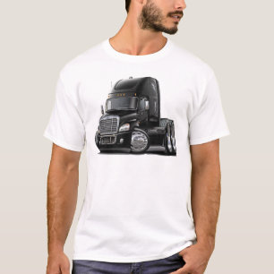 Camiseta Camión negro de Freightliner Cascadia