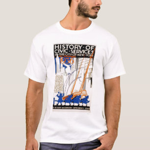 Camiseta Camión NYC del cuerpo de bomberos WPA 1936