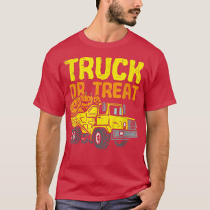 Camiseta Camión O Calabazas De Tratamiento Niños Pequeños H