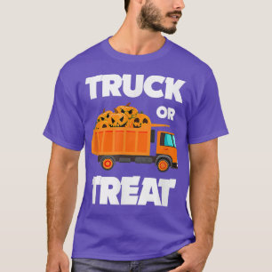 Camiseta Camión O Calabazas De Tratamiento Niños Pequeños N