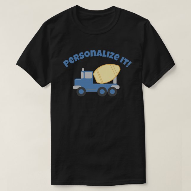 Camiseta Camión pequeño (Diseño del anverso)
