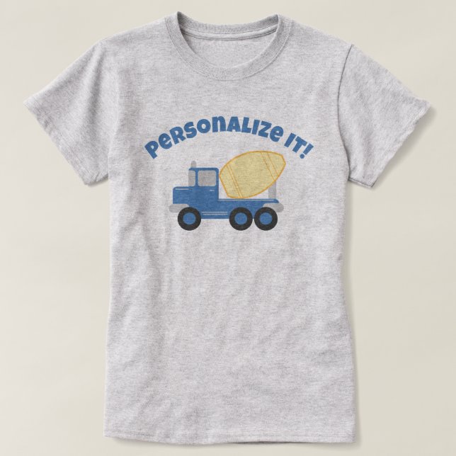 Camiseta Camión pequeño (Diseño del anverso)