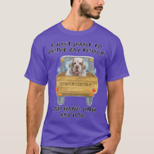 Camiseta Camión Perro Conductor Clumber Spaniel