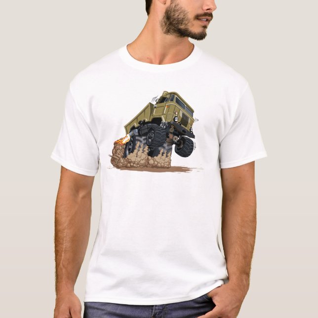 Camiseta camión personalizado (Anverso)