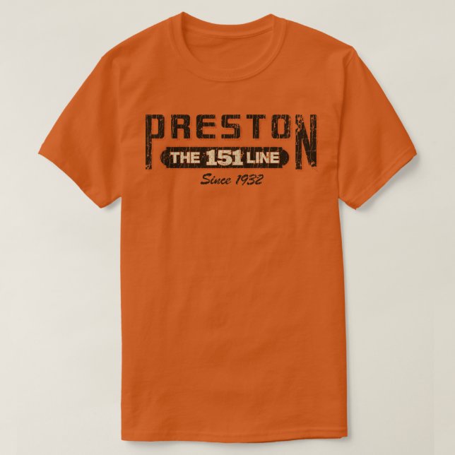 Camiseta Camión Preston Trucking Co  (Diseño del anverso)
