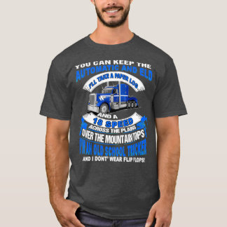 Camiseta Camión que se puede mantener el automático y el EL