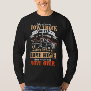 Camiseta Camión remolcador de remolque de la familia de cam
