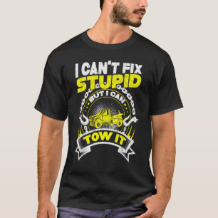 Camiseta Camión remolcador del río D no puedo F Ix St Upido