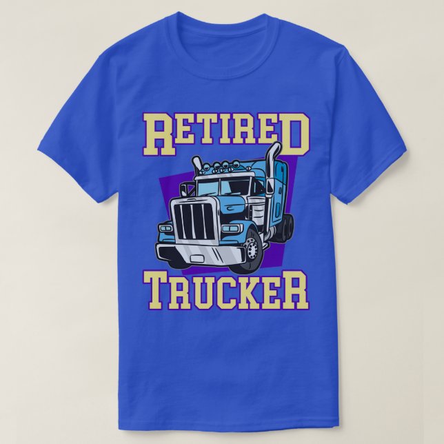 Camiseta Camión retirado 1 (Diseño del anverso)