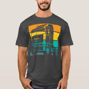 Camiseta Camión Retro Camión Camión Vintage