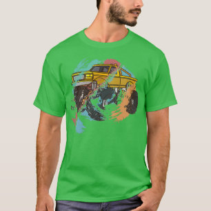 Camiseta Camión retro montante 1