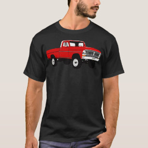Camiseta Camión rojo 4x4 F 7072