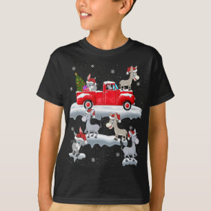 Camiseta Camión Rojo Camión De Burro Chr