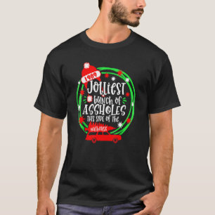 Camiseta Camión Rojo De Árbol De Navidad Jolest Bunch Of A 