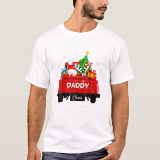 Camiseta Camión Rojo De Navidad De Mens Xmas Papá Noel Coin