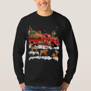 Camiseta Camión Rojo Feliz Navidad X-mas Feo G