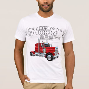 Camiseta Camión rojo, Mejor Papá