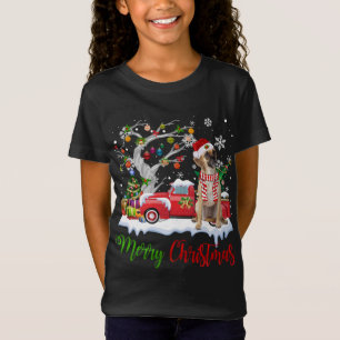 Camiseta Camión Rojo Merry Christmas Tree Puggle Pajama