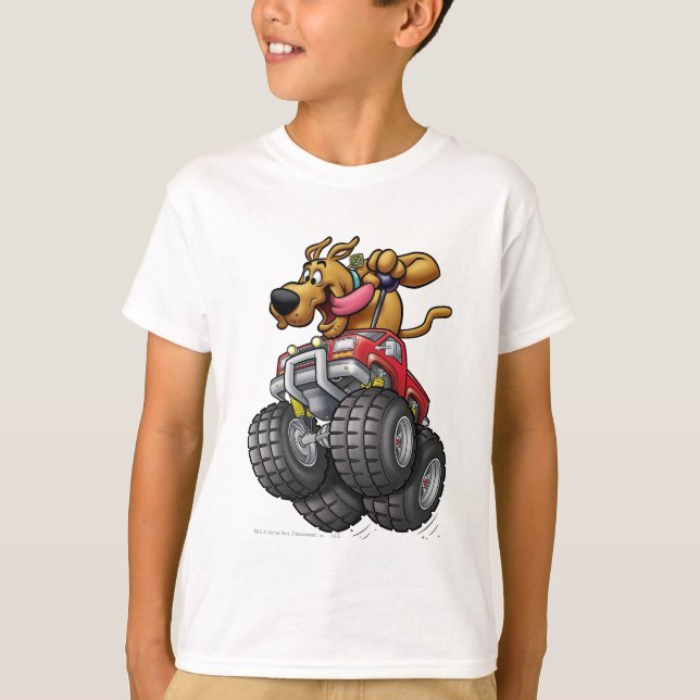Camiseta Camión Scooby Doo-Monster (Anverso)