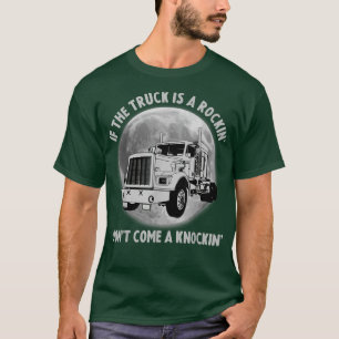 Camiseta Camión Semirremolque Divertido Si El Remolque Se B
