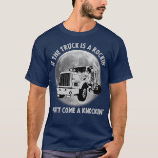 Camiseta Camión Semirremolque Divertido Si El Remolque Se B