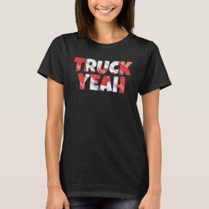 Camiseta Camión sí convoy por la libertad de la bandera de 