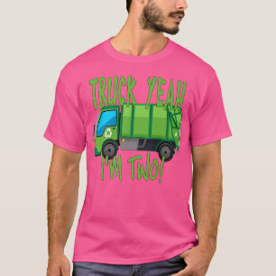 Camiseta Camión sí, soy dos camiones de basura por dos años