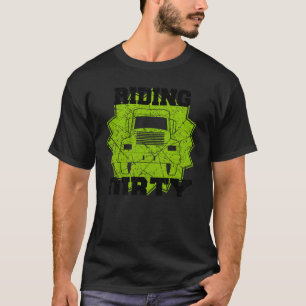 Camiseta Camión Sonriente de Basura Latas Sucias Día de Rec