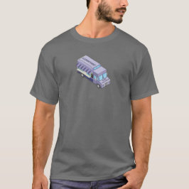 Camiseta Camión taco mens gris