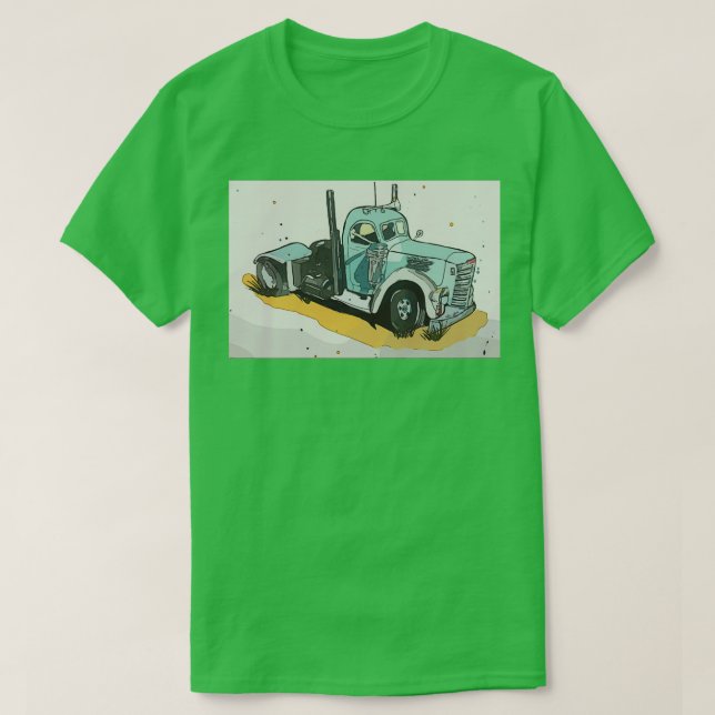 Camiseta Camión Tractor Internacional Semi (Diseño del anverso)