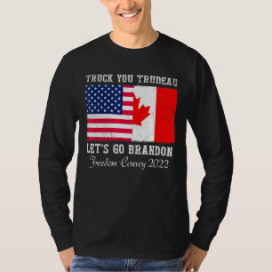 Camiseta Camión Trudeau Camión de convoy por la libertad de
