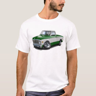 Camiseta Camión Verde-Blanco 1970-72 de Chevy C10