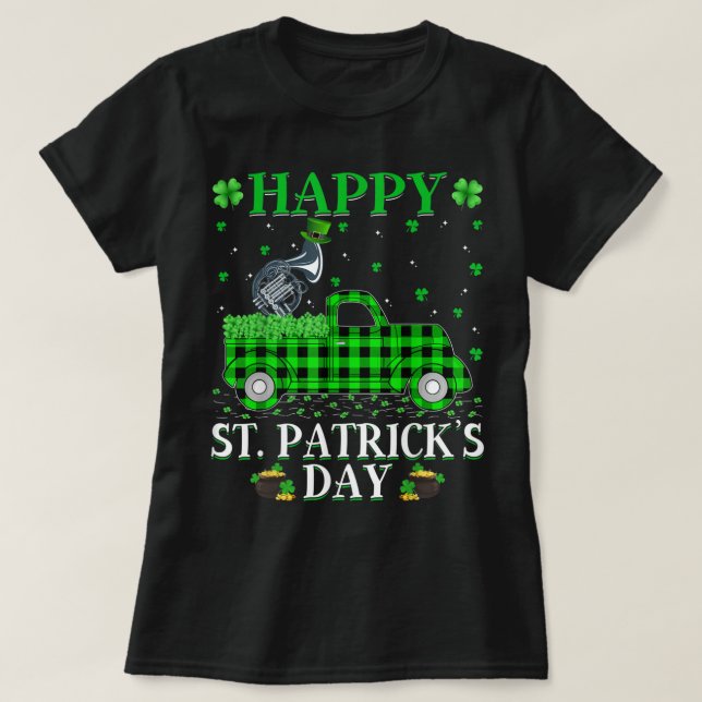 Camiseta Camión verde de búfalo divertida (Diseño del anverso)