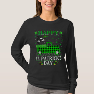 Camiseta Camión verde de búfalo para pescado Orca St Patric