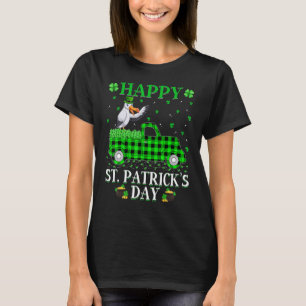 Camiseta Camión verde de búfalo y albatross Bird St Patri