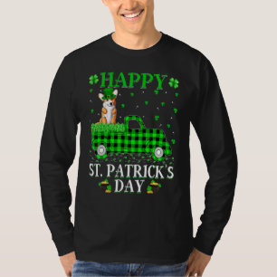 Camiseta Camión verde de cola de búfalo perro de corgi St P
