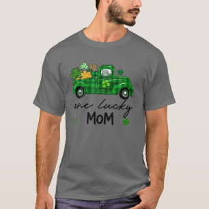 Camiseta Camión verde de plástico Shamrock St Patrick's Day