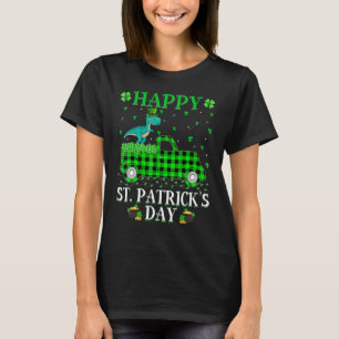 Camiseta Camión verde de protección de búfalo Tyrannosaurus