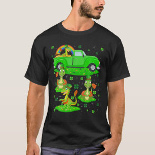 Camiseta Camión verde Leprechaun Gorra Velociraptors St. Pa
